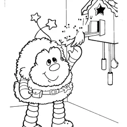 Rainbow Brite para imprimir e colorir
