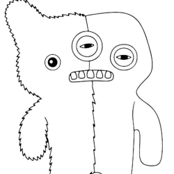Fugglers para imprimir e colorir