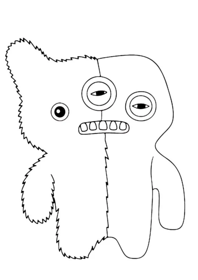 Fugglers para imprimir e colorir