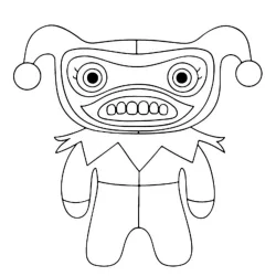 Fugglers para imprimir e colorir