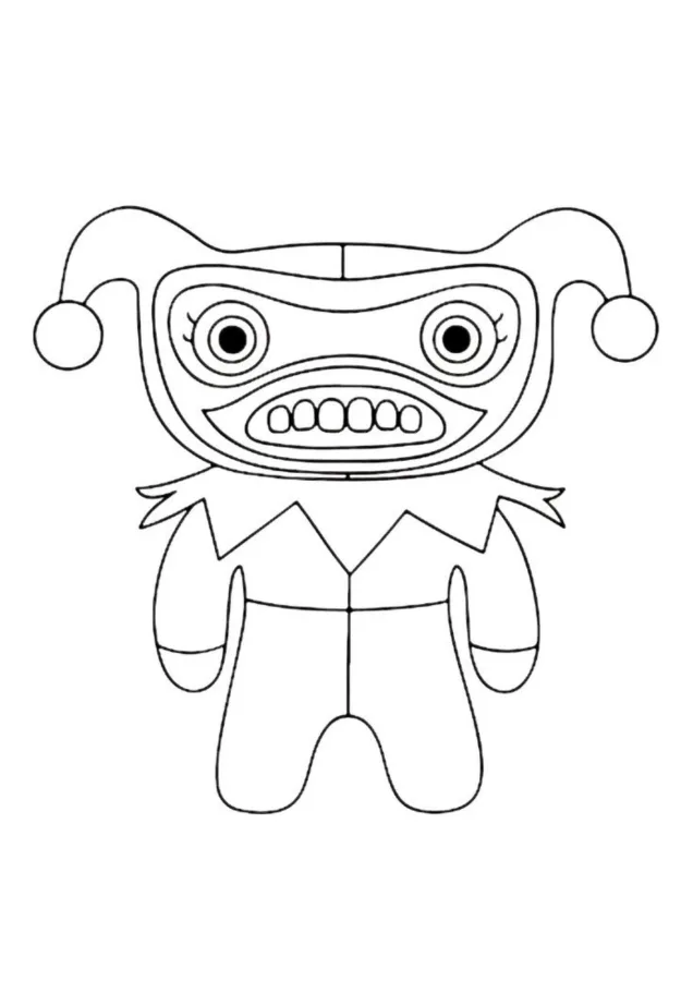 Fugglers para imprimir e colorir