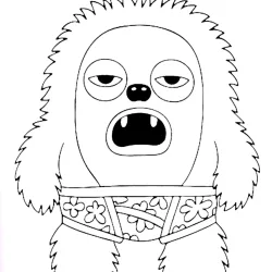 Fugglers para imprimir e colorir