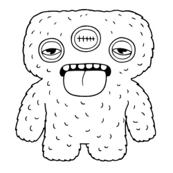 Fugglers para imprimir e colorir