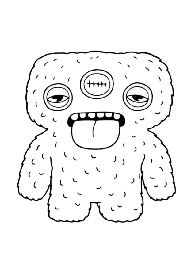 Fugglers para imprimir e colorir