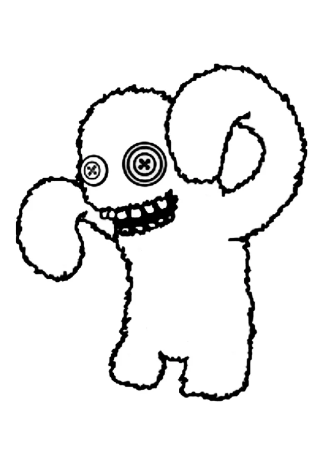 Fugglers para imprimir e colorir