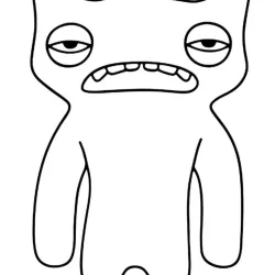Fugglers para imprimir e colorir