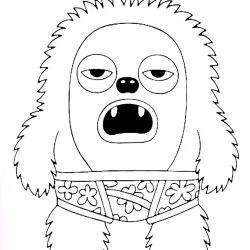 Fugglers para imprimir e colorir
