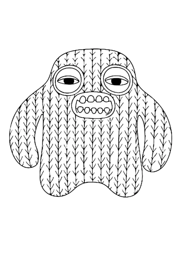 Fugglers para imprimir e colorir