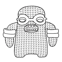 Fugglers para imprimir e colorir