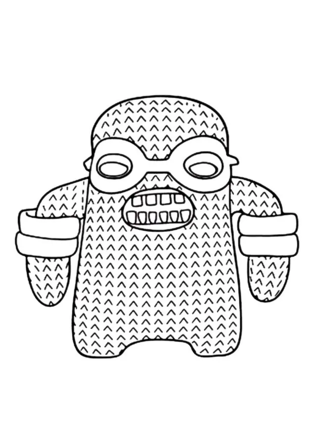 Fugglers para imprimir e colorir