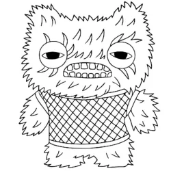 Fugglers para imprimir e colorir