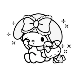 My Melody para colorir