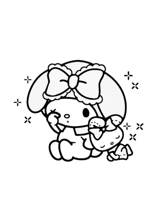 My Melody para colorir