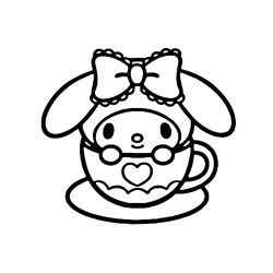 My Melody para colorir