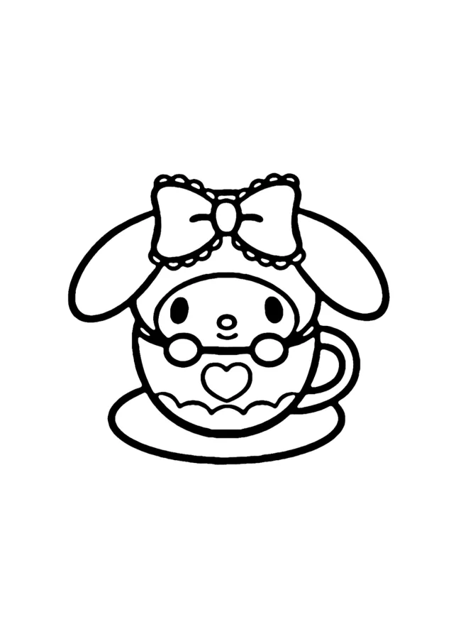 My Melody para colorir