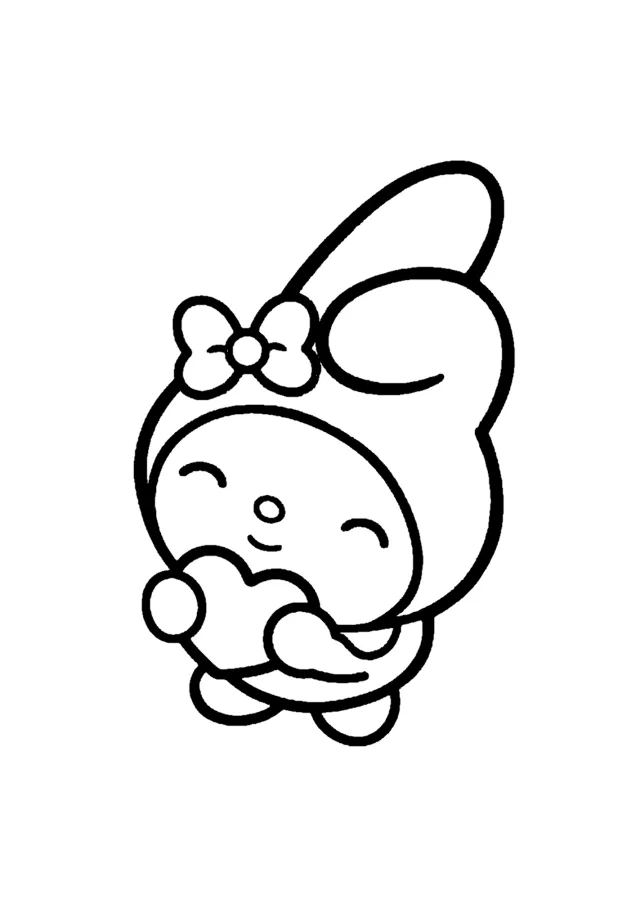 My Melody para colorir