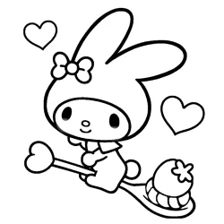 My Melody para colorir
