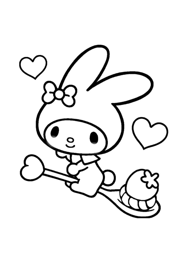 My Melody para colorir