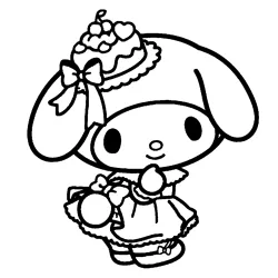 My Melody para colorir