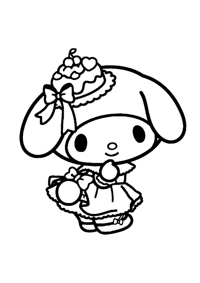 My Melody para colorir