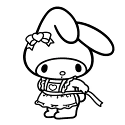 My Melody para colorir