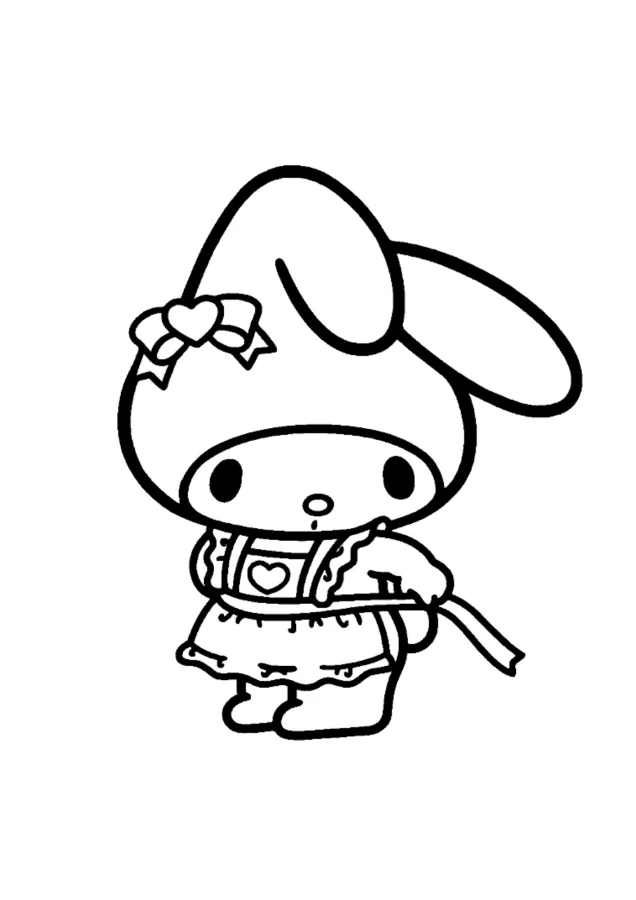 My Melody para colorir
