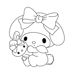 My Melody para colorir