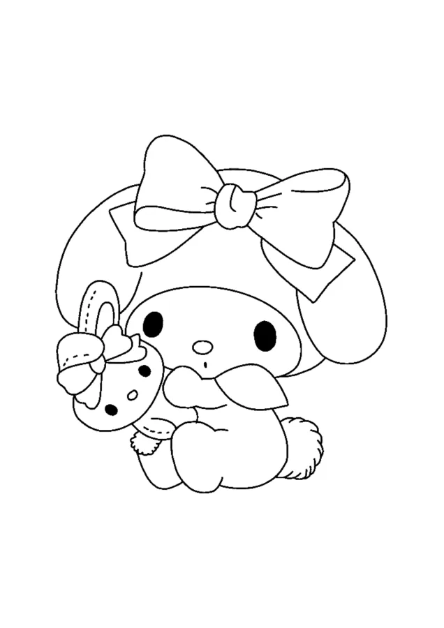 My Melody para colorir