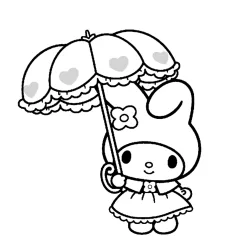 My Melody para colorir