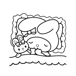 My Melody para colorir