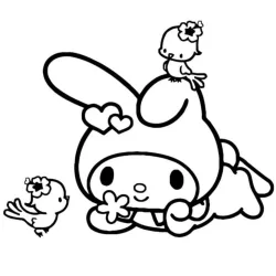 My Melody para colorir