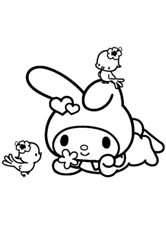 My Melody para colorir