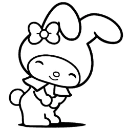My Melody para colorir