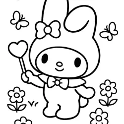 My Melody para colorir