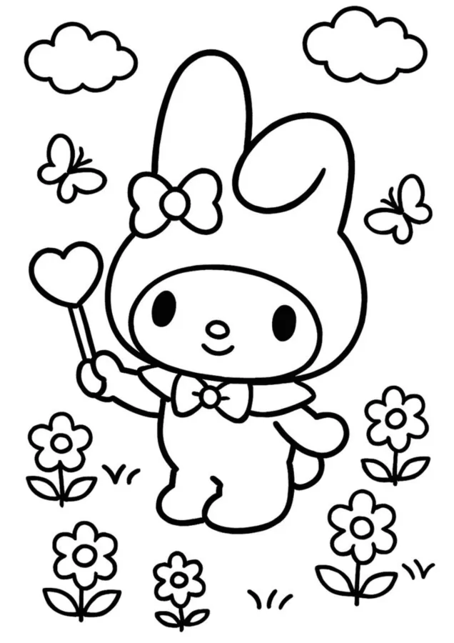 My Melody para colorir