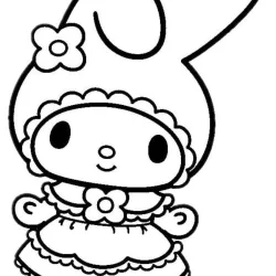 My Melody para colorir