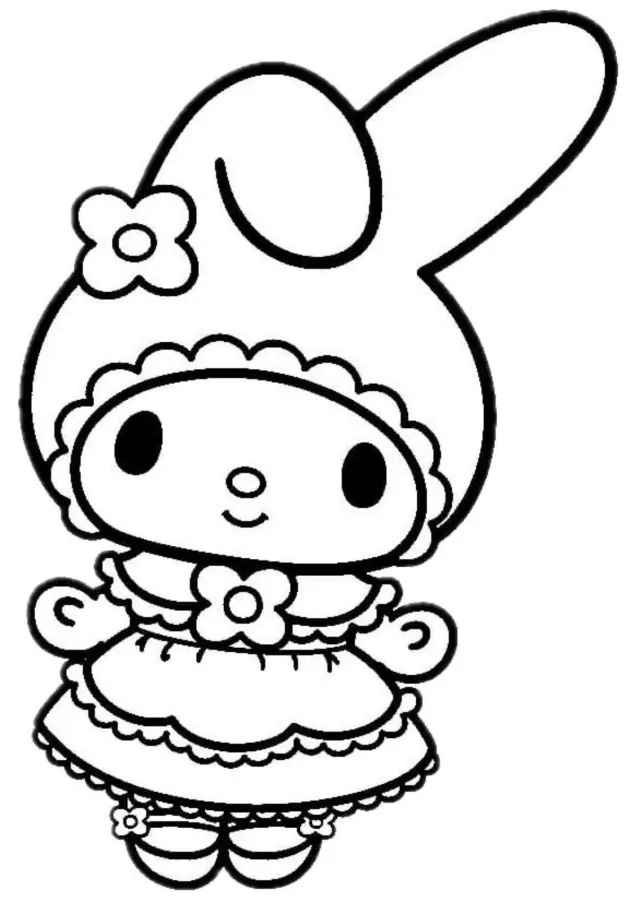 My Melody para colorir