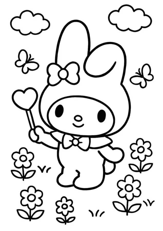 My Melody para colorir