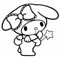 My Melody para colorir