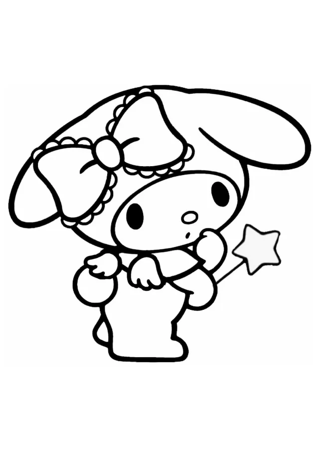 My Melody para colorir