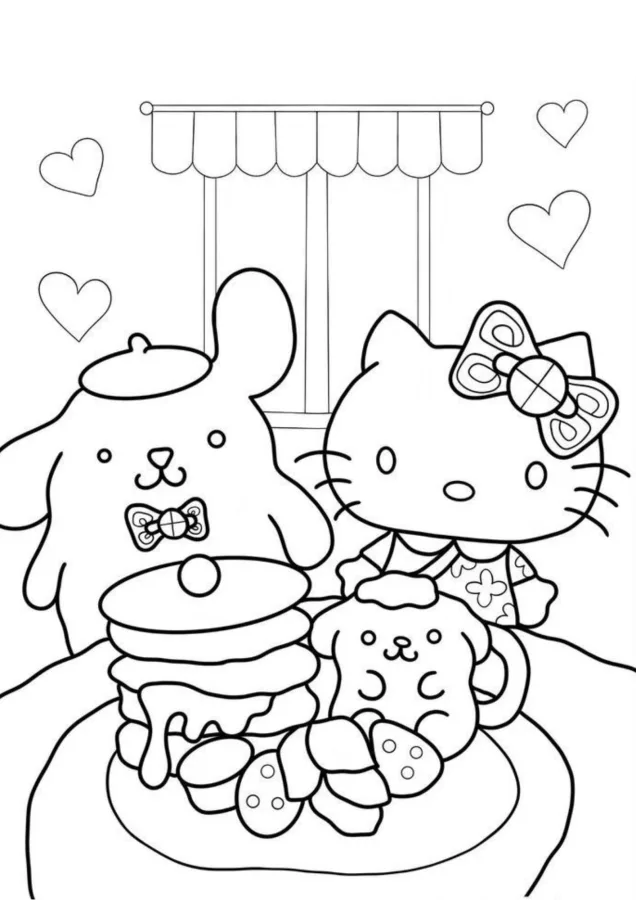 Pompompurin para imprimir e colorir