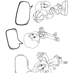 3 palavrinhas para imprimir e colorir