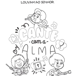 3 palavrinhas para imprimir e colorir