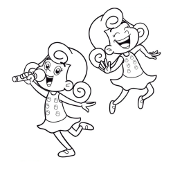 3 palavrinhas para imprimir e colorir