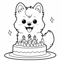 desenho de Aniversário