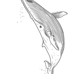 Baleias para imprimir e colorir