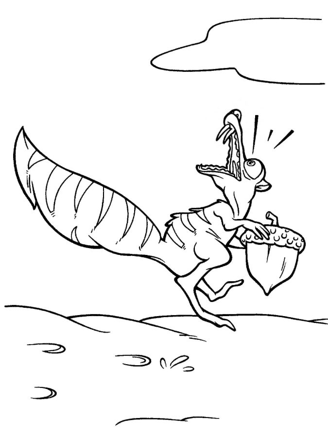 A Era do Gelo para imprimir e colorir