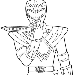 desenho de Power Rangers