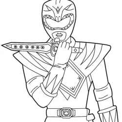 desenho de Power Rangers