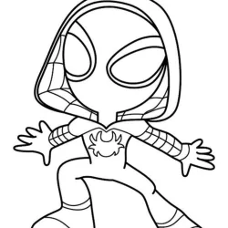 Spidey e seus Amigos Espetaculares para imprimir e colorir